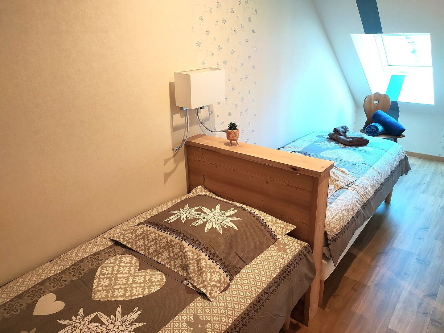 Seconde chambre du gîte Le 67