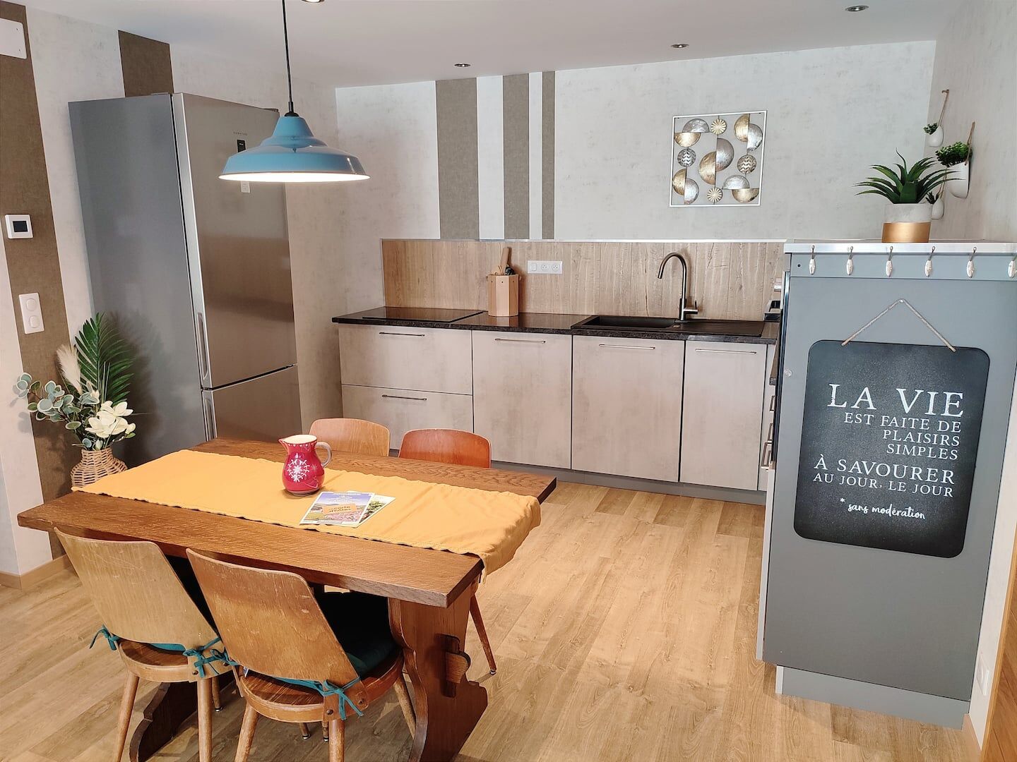 Coin repas et cuisine du Lien des Temps